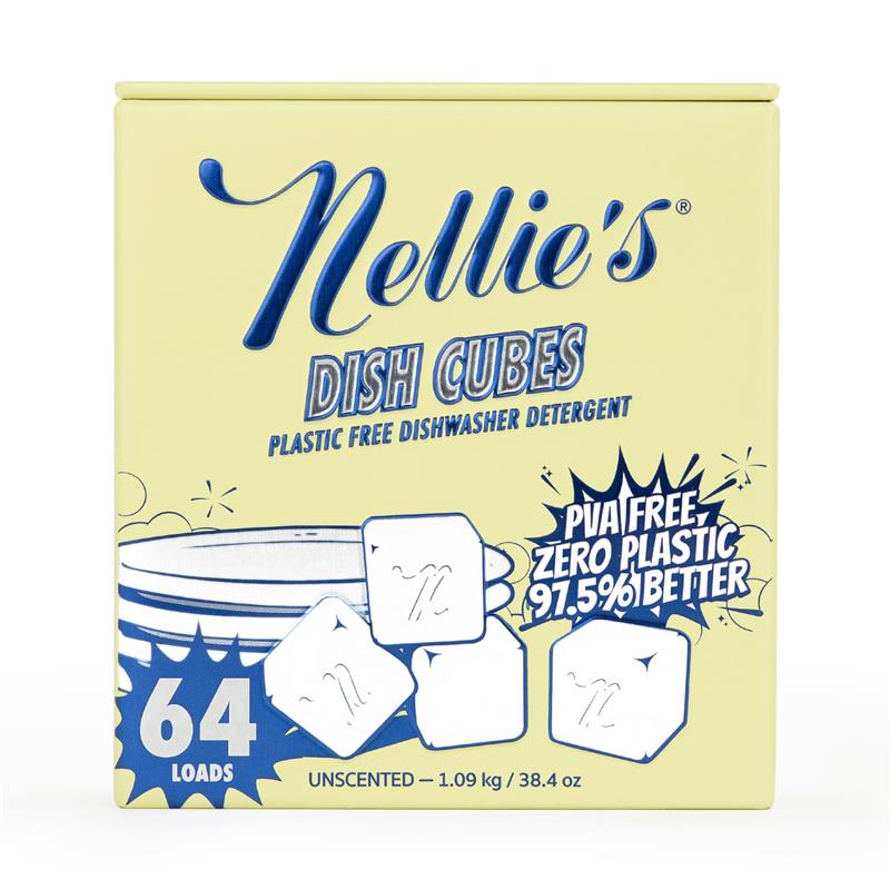 Nellie's Clean Plastic-Free Dishwasher Tablets