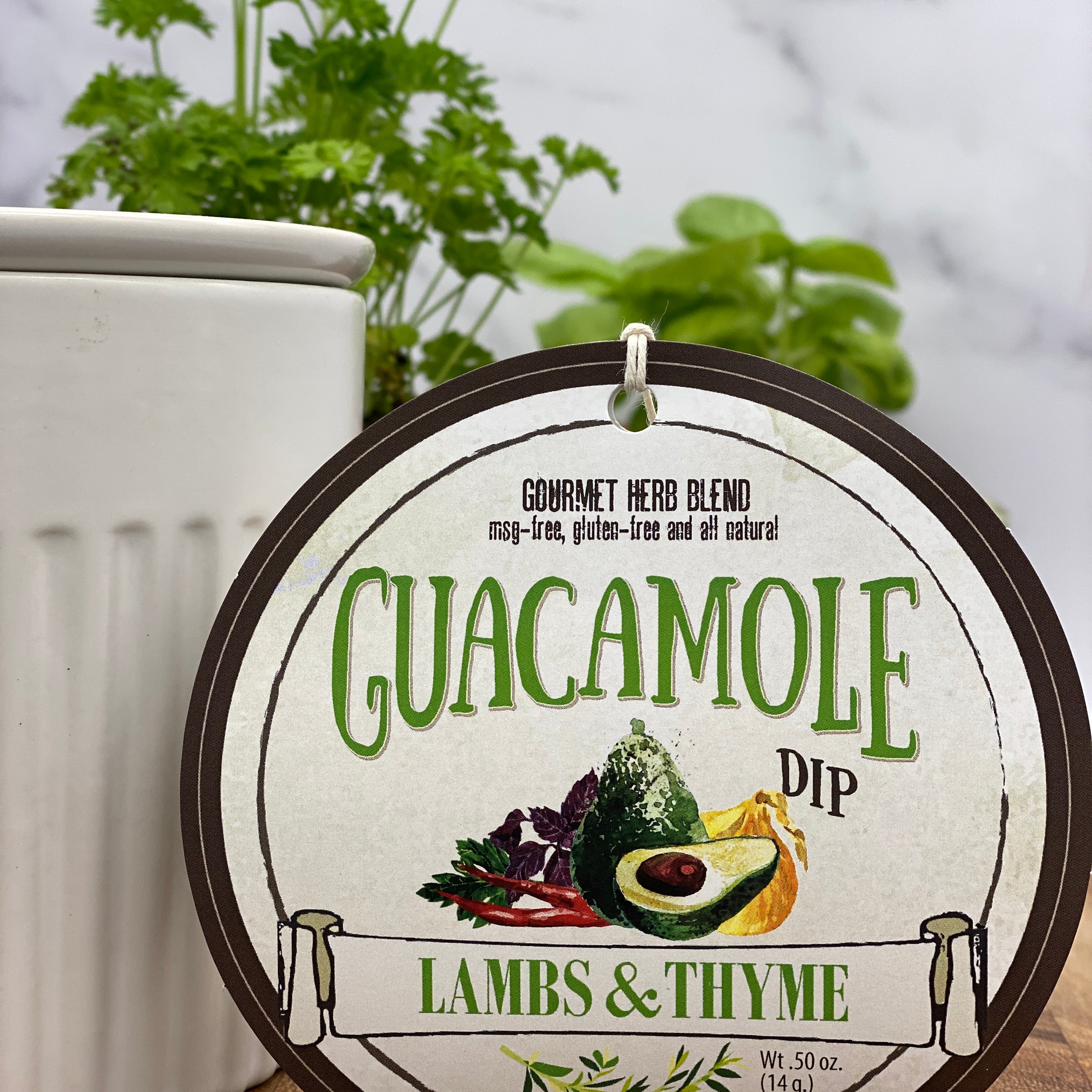 Lambs & Thyme Herb Dips Guacamole