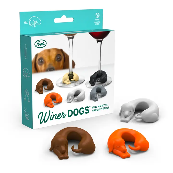 Fred Winer Dogs-Dog Drink Markers