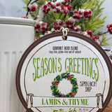 Lambs & Thyme Holiday Dips Seasons Greetings