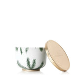 Thymes Frasier Fir Heritage Poured Candle Tin Gold