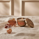 Thymes Pumpkin Laurel Candle Tin 6.5oz