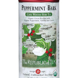 Can of Republic of Tea's Peppermint Bark Tea