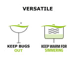 Versatile-Keep bugs out and keep warm for simmering