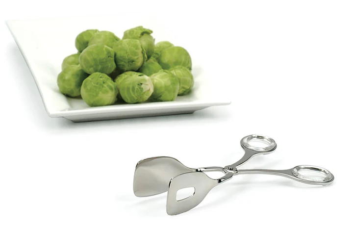 RSVP Serving Tongs Stainless Steel Small 7"