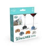 Fred Wine Lives-Kitty Wine Markers