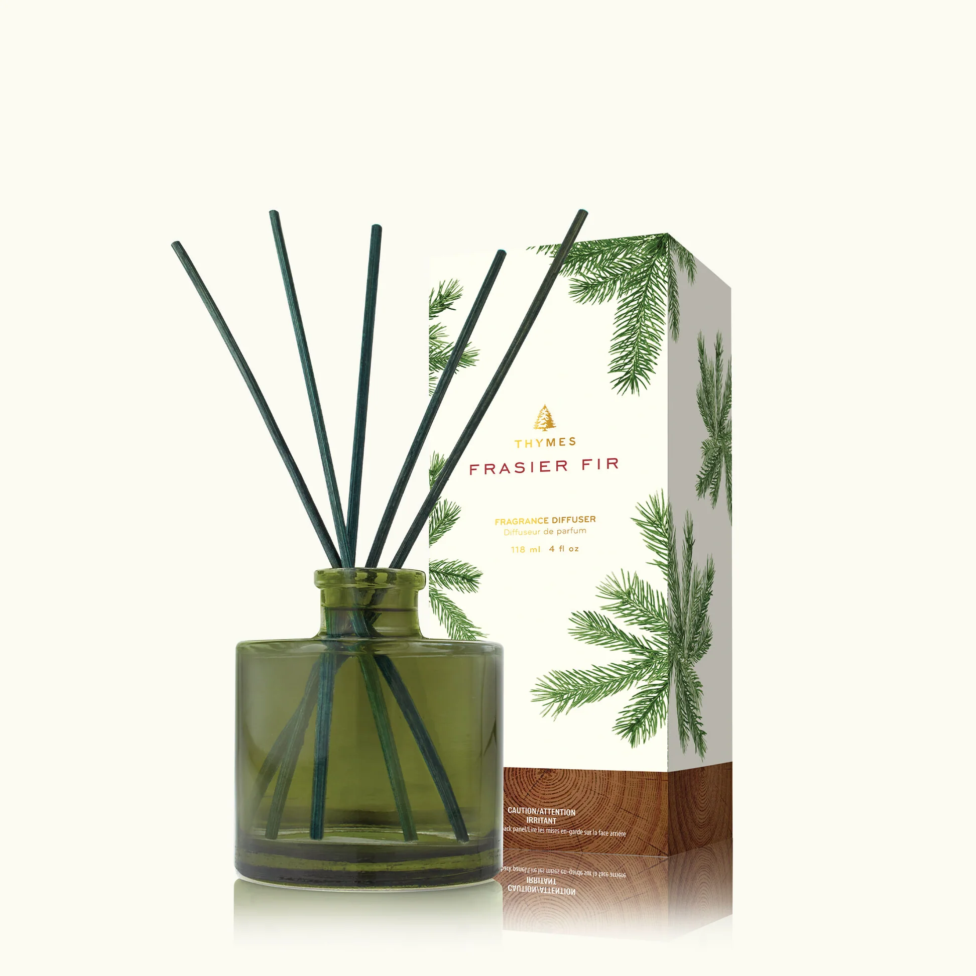 Thymes Frasier Fir Reed Diffuser Petite Green