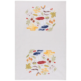 Now Designs Dishtowel Field Mushrooms