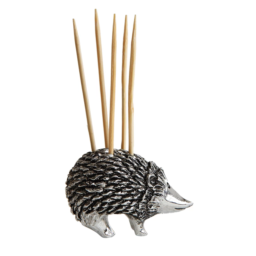 Creative Co-op Hedgehog Toothpick Holder