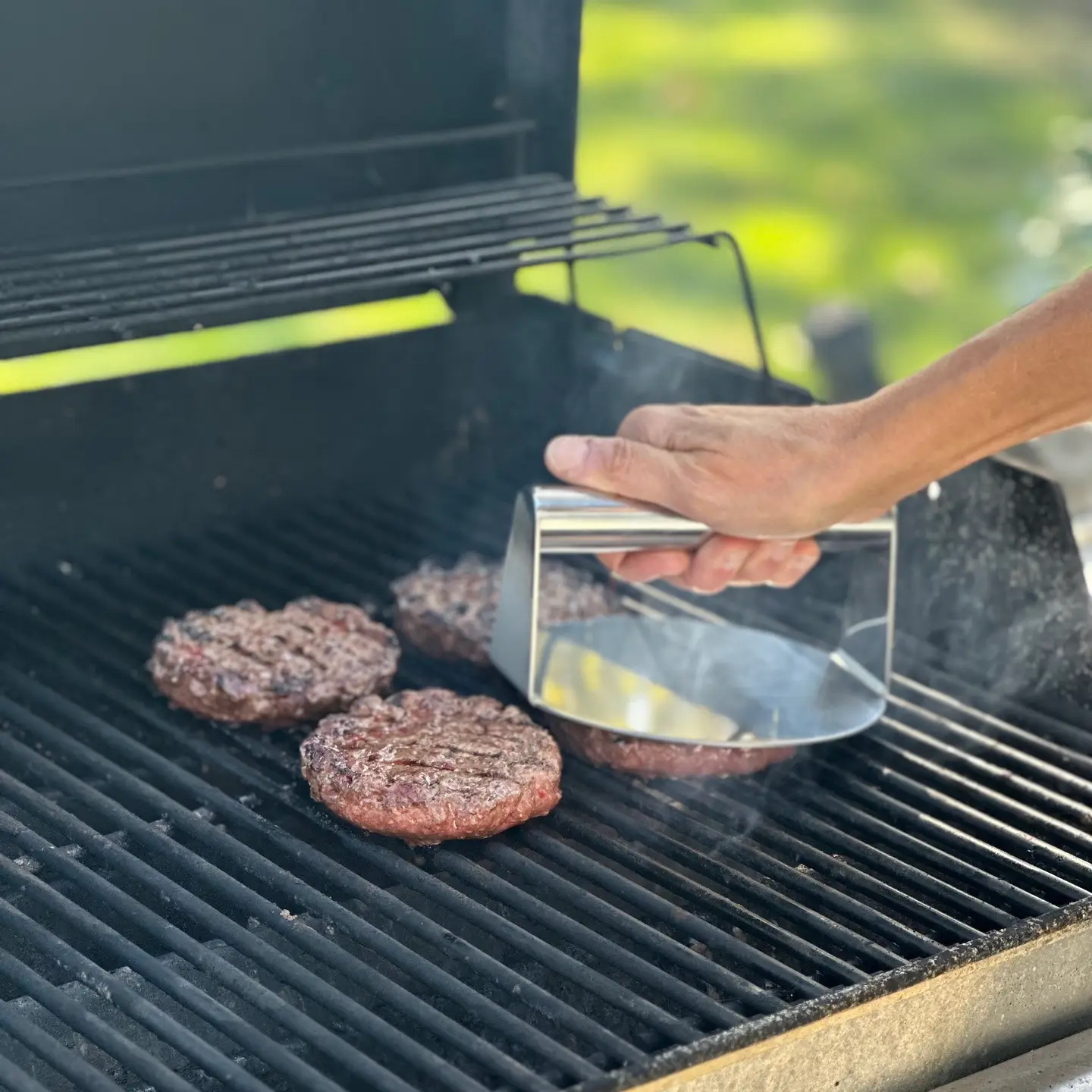 Fox Run Outset Stainless Steel Burger Smasher