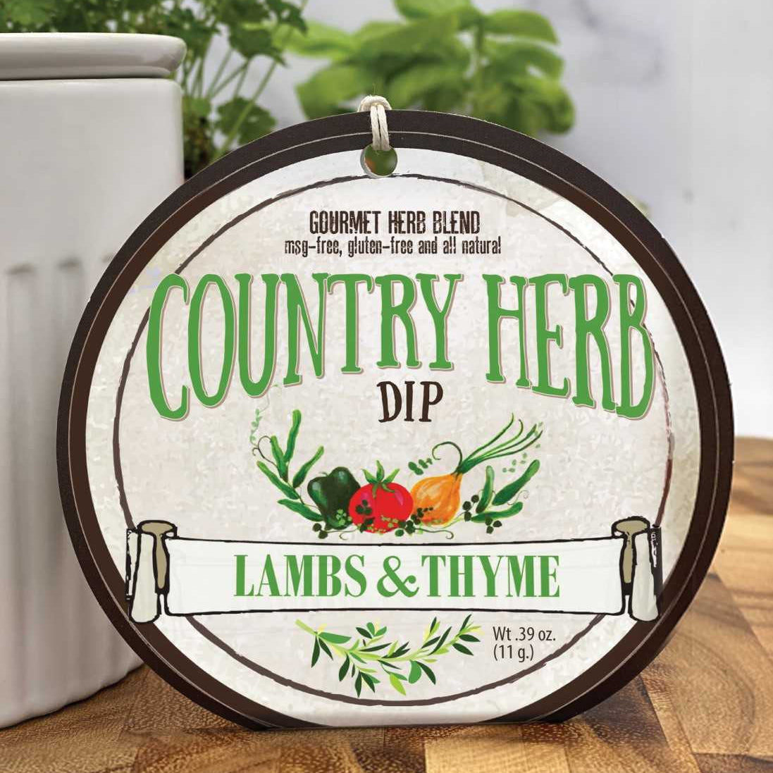 Lambs & Thyme Herb Dips Country Herb