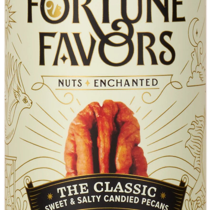 Fortune Favors 4oz Candied Pecans