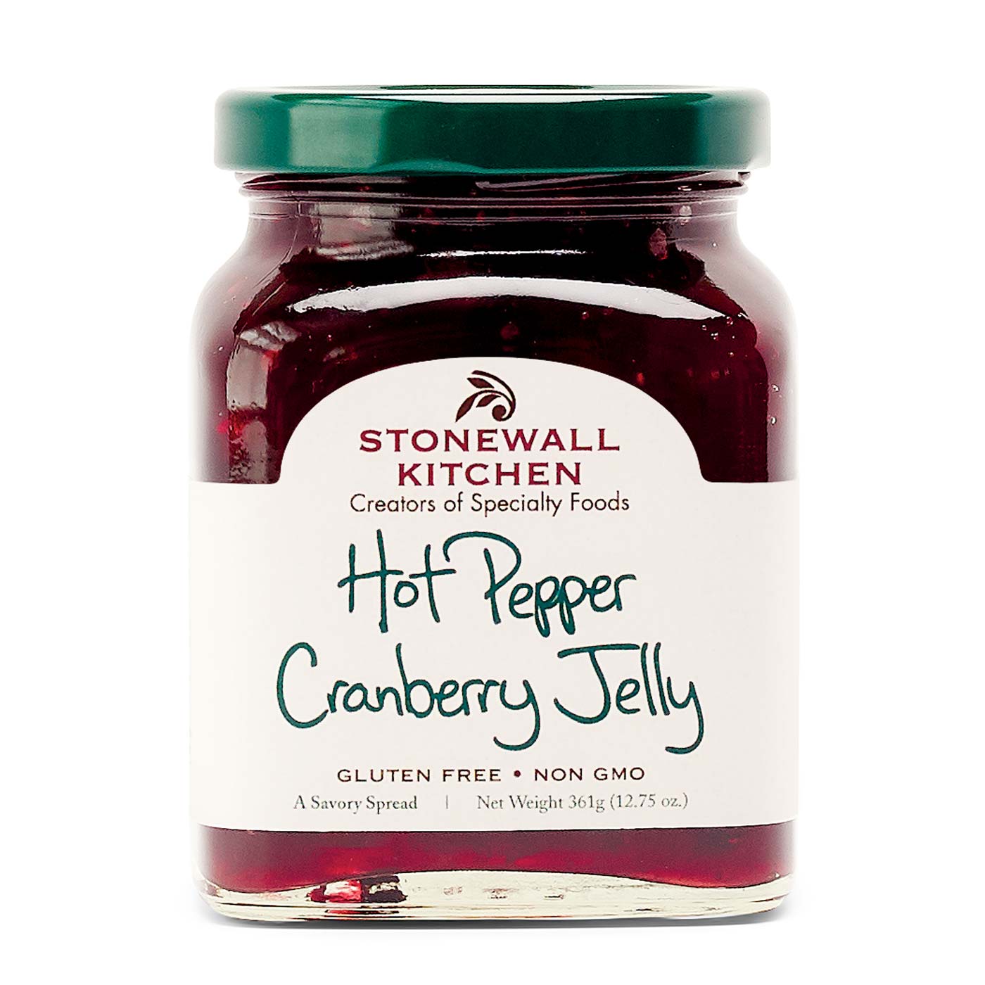 Jar of Stonewall Kitchen Hot Pepper Cranberry Jelly