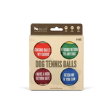 PLAY Dog Tennis Ball 4pk