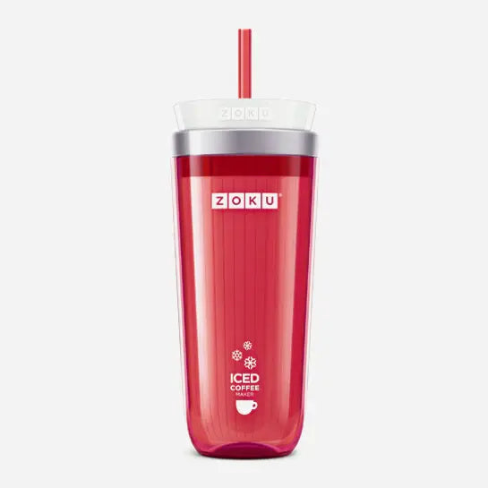 Zoku Red Iced Coffee Maker