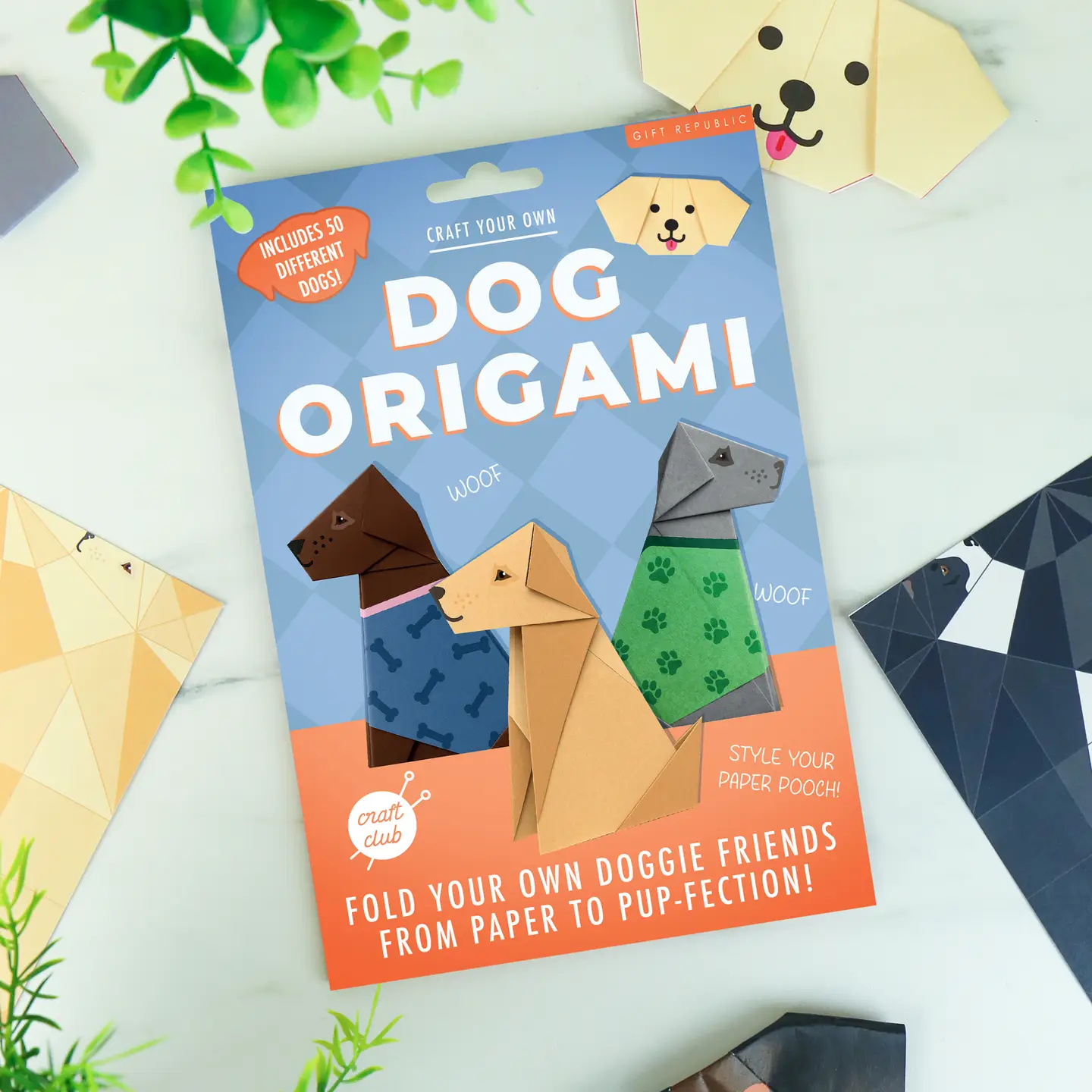 Gift Republic Origami Dog