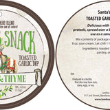 Lambs & Thyme Holiday Dips Santa's Snack