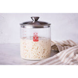 Harold King Arthur Glass Sourdough Crock